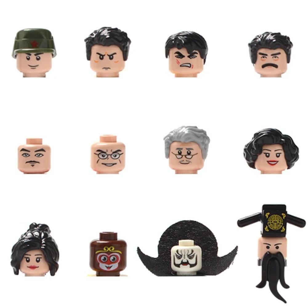 Mini Action Figures Human Building Block Toys Boys Girls City Men Doctors Nurse Monkey Figures Toys Mini Tools Packs Kids Gifts