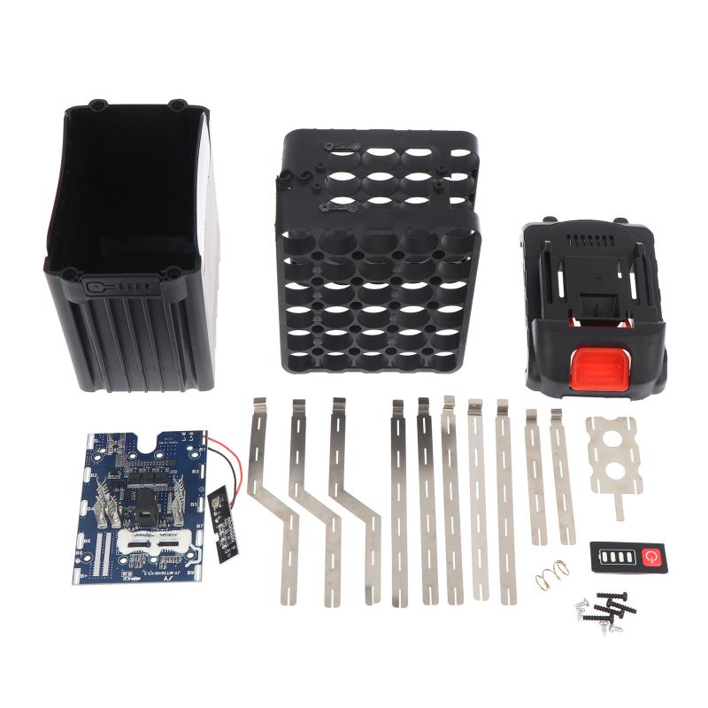 Корпус для DIY батарейного блока 18650 на 30 ячеек, 25В/42В, 60А, с платой PCB и схемой заряда, для солнечного генератора, блока питания