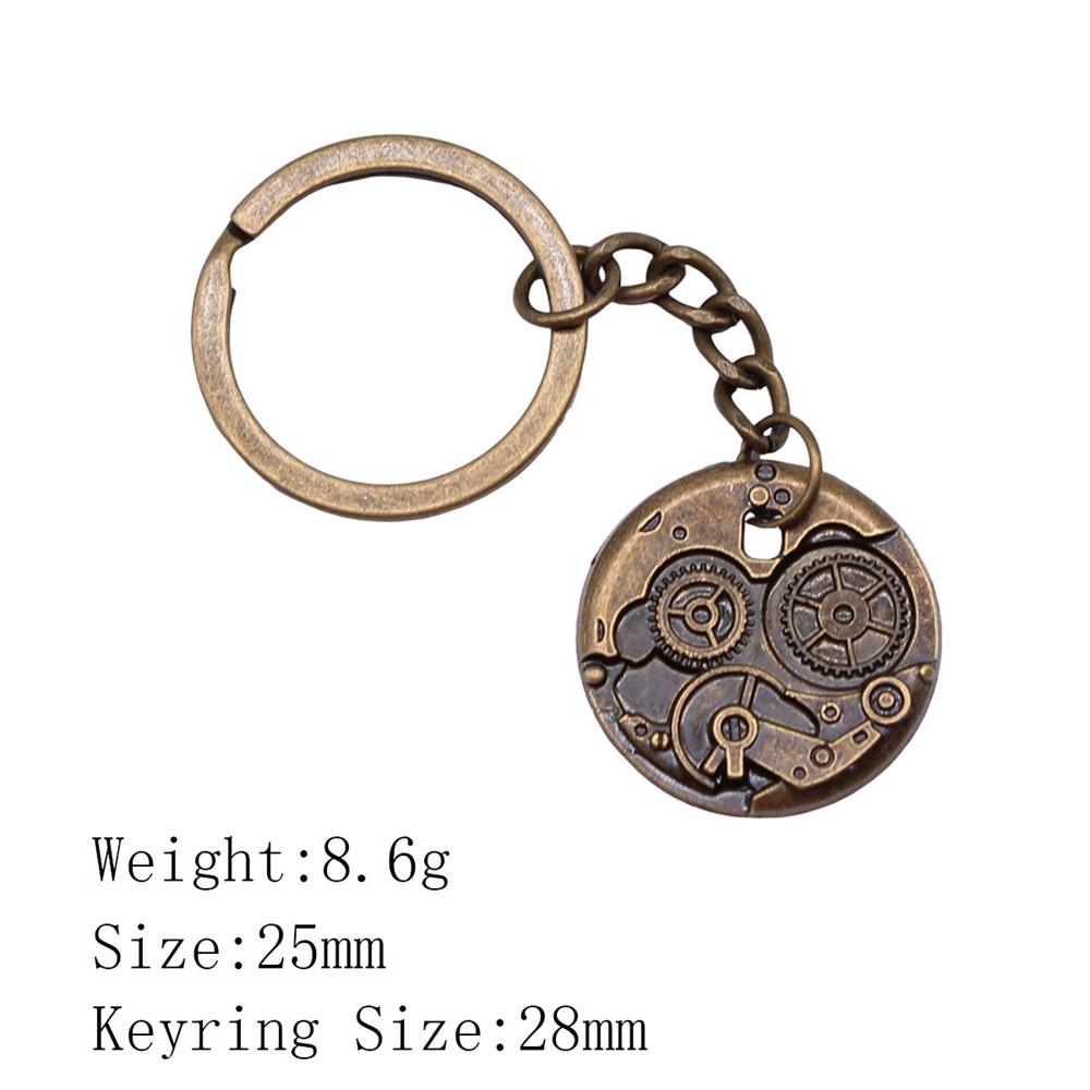 Выпускной Пара Брелки Инструменты Gear Киберпанк Брелок Предметы Брелок Материал