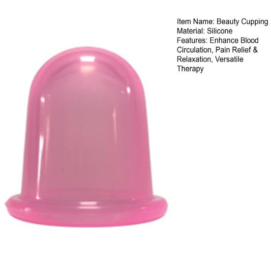 Silicone Cupping Therapy for Facial Beauty Anti Cellulite Cup Massager Vacuum Suction Cups for Improve Blood Circulation Amazing Cellulite Remover