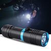 50m Outdoor Underwater Portable LED Torch Aluminium Alloy Waterproof Flahlight Lamp
