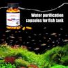 1/2 Bottles Aquarium Water Purification Capsule Powerful Aqua Water Purification Capsule To Remove All Kinds of Turbidity from Fish Tank Water