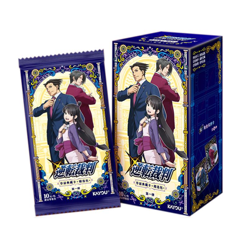 KAYOU Original Ace Attorney Cards Gorgeous Collection Card Selection Pack Anime game character collection card children toy gift