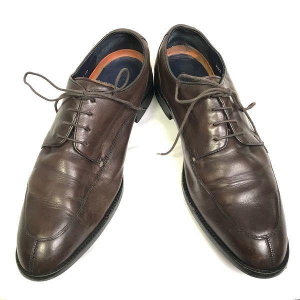 Cole Haan Туфли U-Tip Коричневые 9W 27.0(ИСПОЛЬЗОВАЛ)