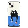 Роскошный мягкий чехол из ТПУ для iPhone 17 Air 16E 16 11 15 14 Pro MAX 12 13 7 8 Plus X XR XS SE 2022 Чехол Милый Кот