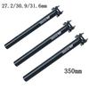 Aluminum Dual-Bolt Bicycle Seat Post Mountain Bike Fixed Gear Straight Tube Saddle Clamp