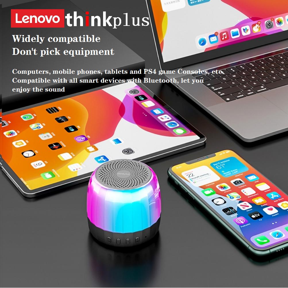 Новый портативный Hi-Fi Bluetooth беспроводной динамик Lenovo K3 Plus, водонепроницаемый, USB, для улицы, громкая колонка, музыкальный объемный бас, с микрофоном, поддержка карт TF