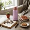 Rustless Steel Vacuum Insulated Cup One Touch Flip Lid Tumbler Insulated Mug  Daily Commuting