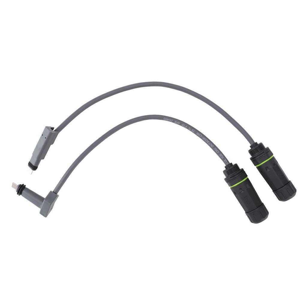 2PCS SPX Plug to RJ45 Adapter 1200Mbps IP68 Waterproof Ethernet Cable Connector for Dishy and Router Satellite