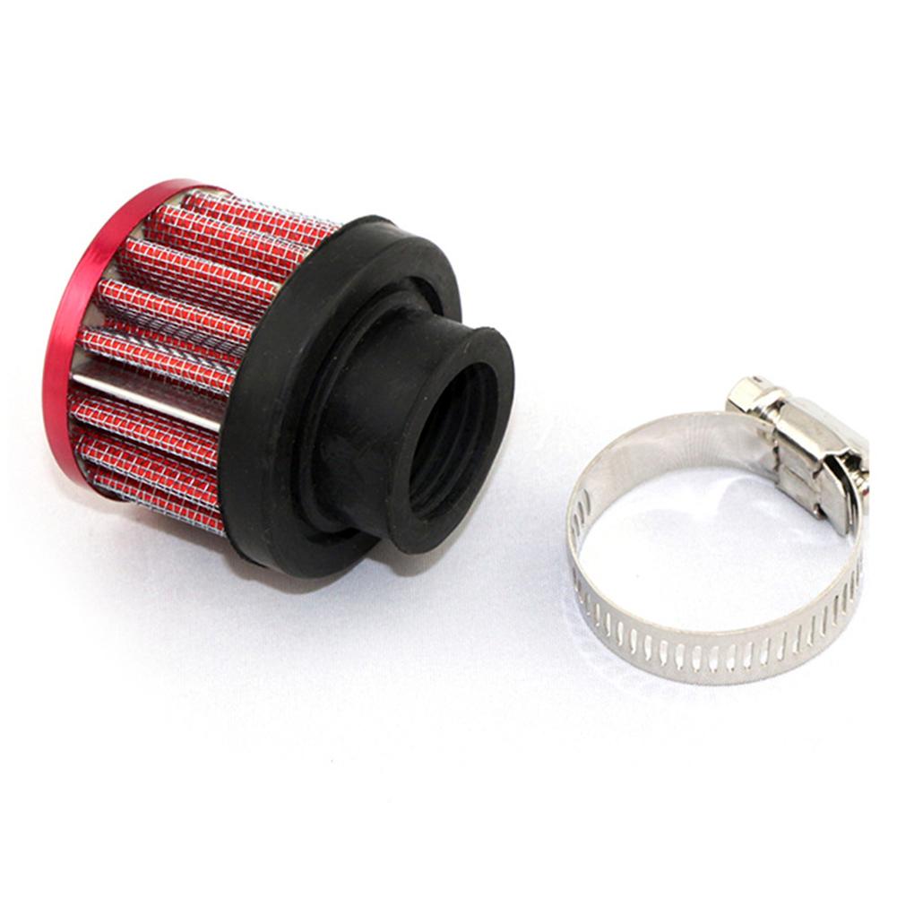 Автомобильные воздушные фильтры с универсальным интерфейсом 25 мм для мотоцикла, воздухозаборник холодного воздуха с высоким расходом, вентиляционная крышка картера, мини-сапун