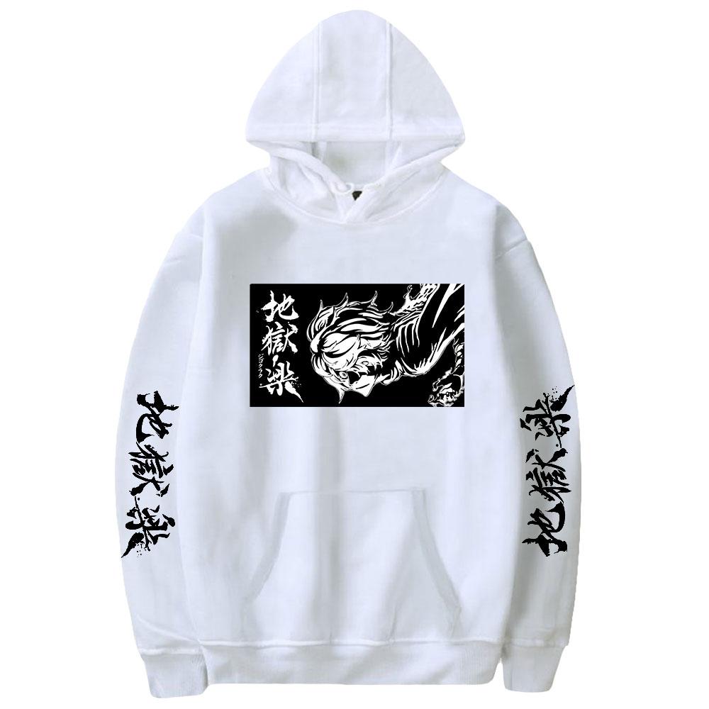 2023 Jigoku Raku Габимару Аниме Худи с длинным рукавом Женская Мужская Толстовки Харадзюку Уличная одежда Jigokuraku Манга Одежда худи