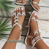 2024 Новые женские босоножки с прозрачной бабочкой и туфлями для женщин с квадратным носком на плоской подошве, роскошные модные элегантные сандалии для женщин