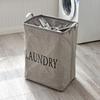 Large Dirty Clothes Laundry Basket Folding Washing Clothes Hamper Bathroom Organizer Organization Home Cotton Bag Accessories