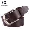 Men Belt Top Full Grain 100% Real Genuine Cowskin Leather Soft Jeans Belts for Men