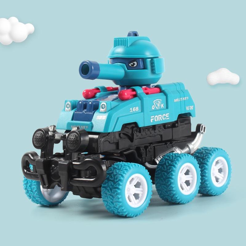 Трансформирующий танк Shoot Crash Transform Tank Transformer Игрушка Инерционная игрушечная машинка для
