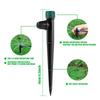 5/20/50/100Pcs 8 Hole Spiked Dripper Flow Adjustable Stream Sprinkler Garden Greenhouse Automatic Watering Irrigation Emitter