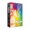 Condoms Colored Dotted (10 Pieces), Colored With Raised Dots Condoms, Skore