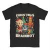 T Shirt Funny Christmas Italian Brain Rot Italian Brainrot T-Shirts Novelty Tee Shirt for Man Summer Short Sleeve Top Tees