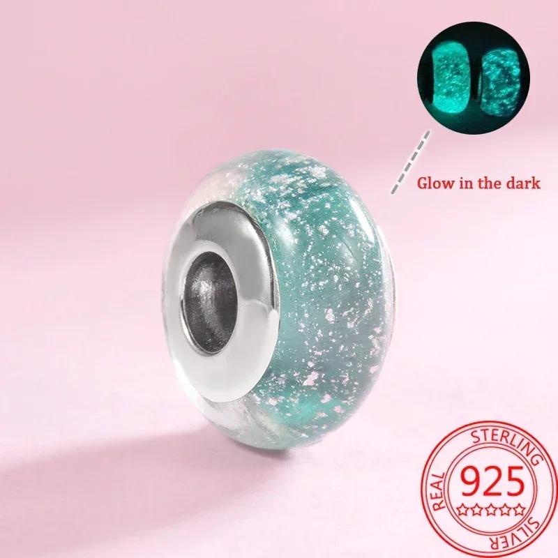 Разноцветные бусины из муранского стекла, стеклянный шарм с волнистым узором, шармы из волнистых стеклянных бусин, подходят для браслетов известных брендов, женские медные украшения, подарок