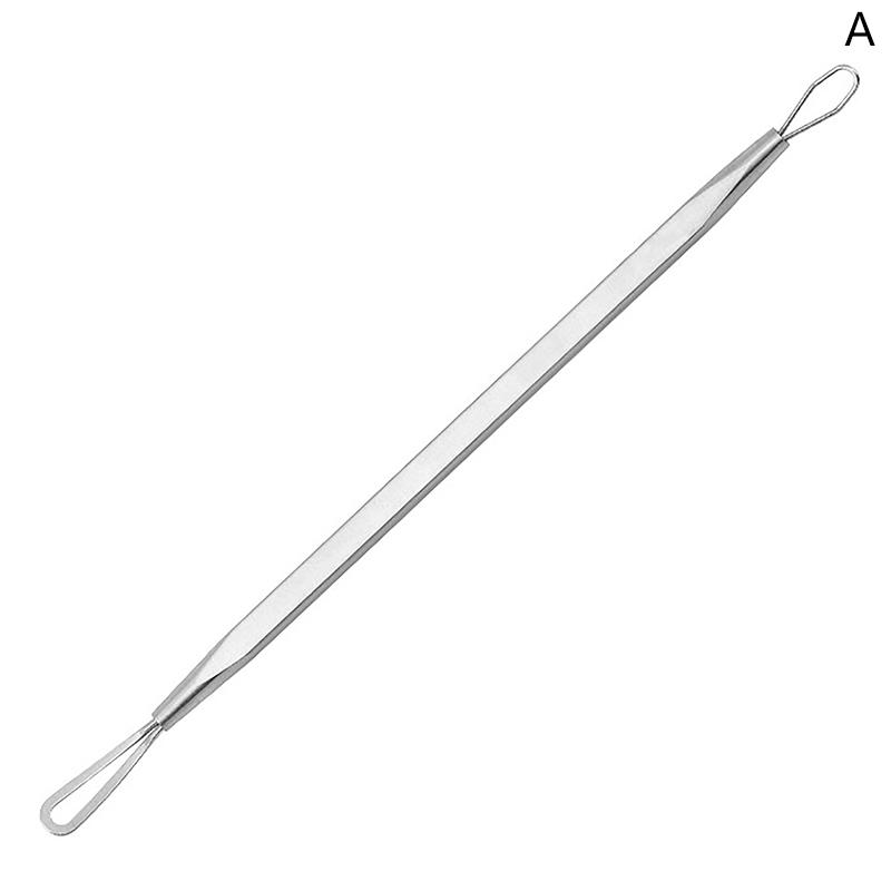 Двойная головка игла для удаления угрей, выдавливание черных точек, выдавливание прыщей, удаление пятен, косметический инструмент для ухода за кожей