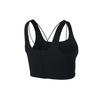 Nike Укороченный топ Yoga Luxe Infinalon, женские топы, черный цвет CJ3666-010