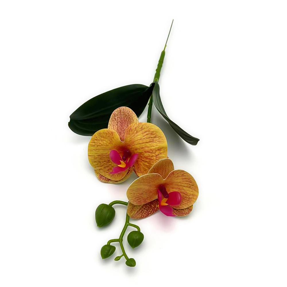 Orchid Butterfly With Realistic Leaves For Wedding And Event Settings