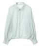 Drawstring Hem Shirt for Green [Green Parks] Casual, Easy-care Women,