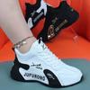 Sneakers Women Summer New Breathable Ladies Mesh Lace Up Sports Platform Shoes for Women Walking Designer Shoes Zapatos De Mujer