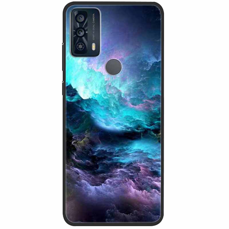 Чехол For TCL 20B Case 6159K Силиконовый Мягкий Модный TPU Чехол для Телефона для TCL 20B Case для TCL 20B 20 B Бампер Защитный TPU Оболочка