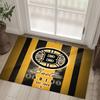 Дизайн Boston Bruins Кристальный Велюровый Ковер Уютный Не?Нескользящий ковер с принтом для спальни, гостиной, прихожей