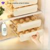 Transparent Egg Storage Box with 32 Compartments, Stackable and Durable for Kitchen and Refrigerator.
