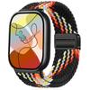 Магнитный ремешок для умных часов Xiaomi Mi band 9 pro/8 pro, удобный, эластичный, плетеный ремешок для Redmi Watch 4 5 6, браслет