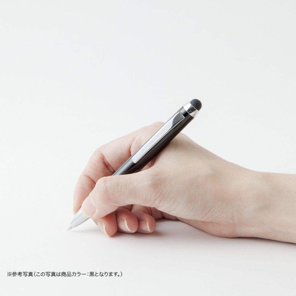 Шариковая ручка Zebra со стилусом для сенсорного экрана C1 Синяя 10 штук B-P-ATC1-BL