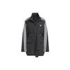 Originals Adilenium Oversized Jacket With Flap Pockets And Concealed Snap Buttons Women Outerwear Black IV9319