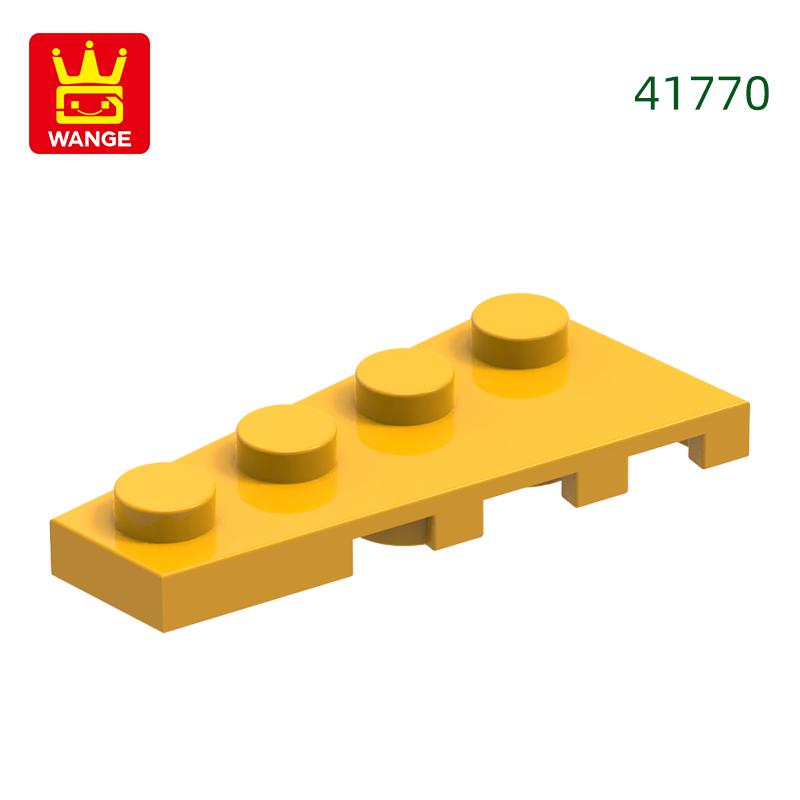 Нетоксичные 119 шт./лот 41770 2x4 Левые Клиновидные Строительные Блоки Moc Совместимые с Кирпичиками DIY Детские Игрушки Конструктор Подарочная Коробка