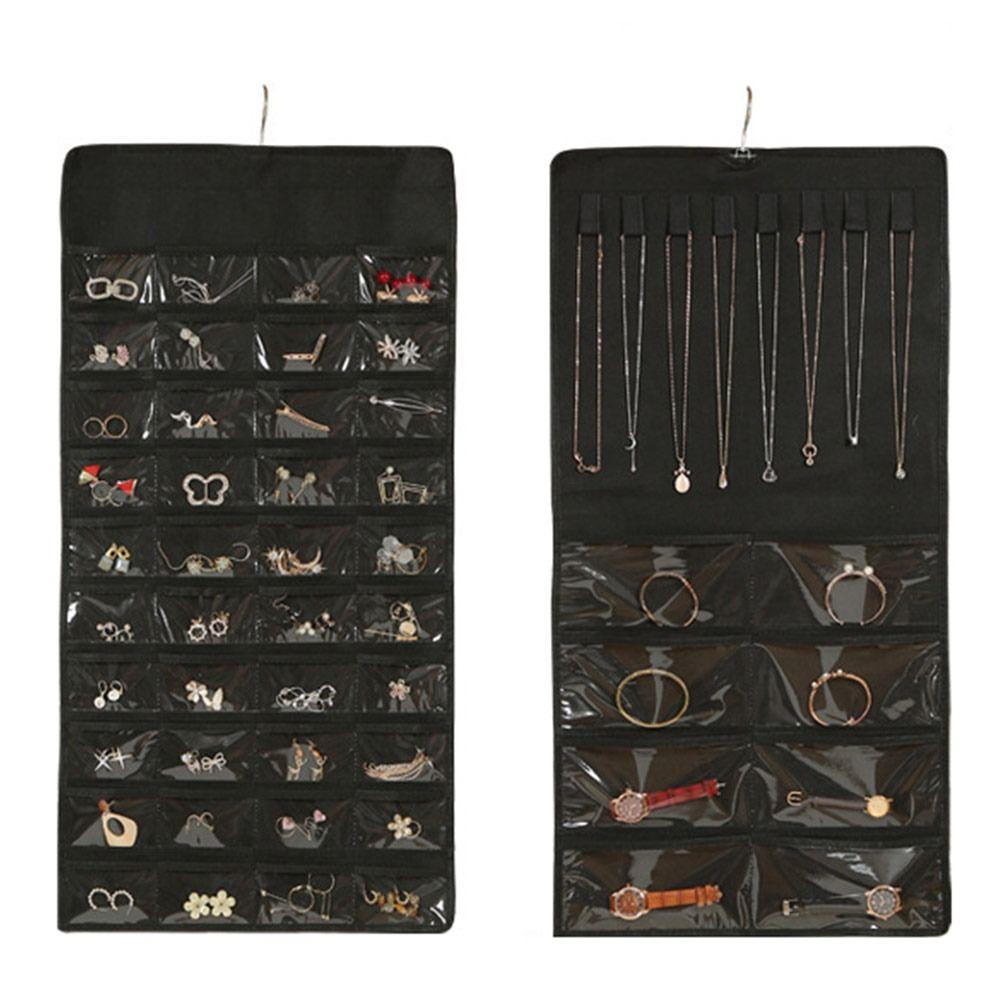 Ring Holder Double Side Hanging Jewelry Organizer Necklace Organizer Jewelry Holder Necklace Hanger