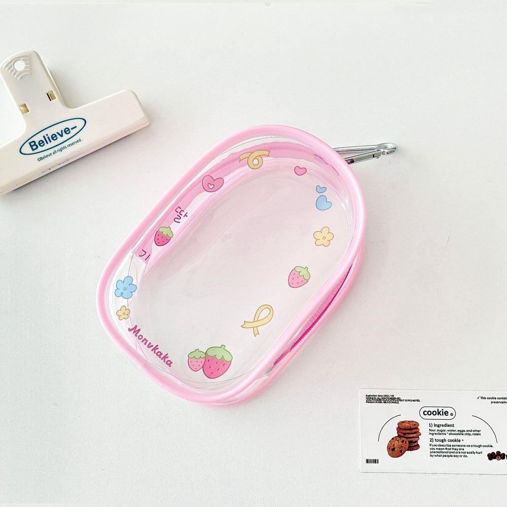 Прозрачная сумка для хранения кукол, мультяшный дизайн, сумка для демонстрации кукол на открытом воздухе, аксессуары для кукол