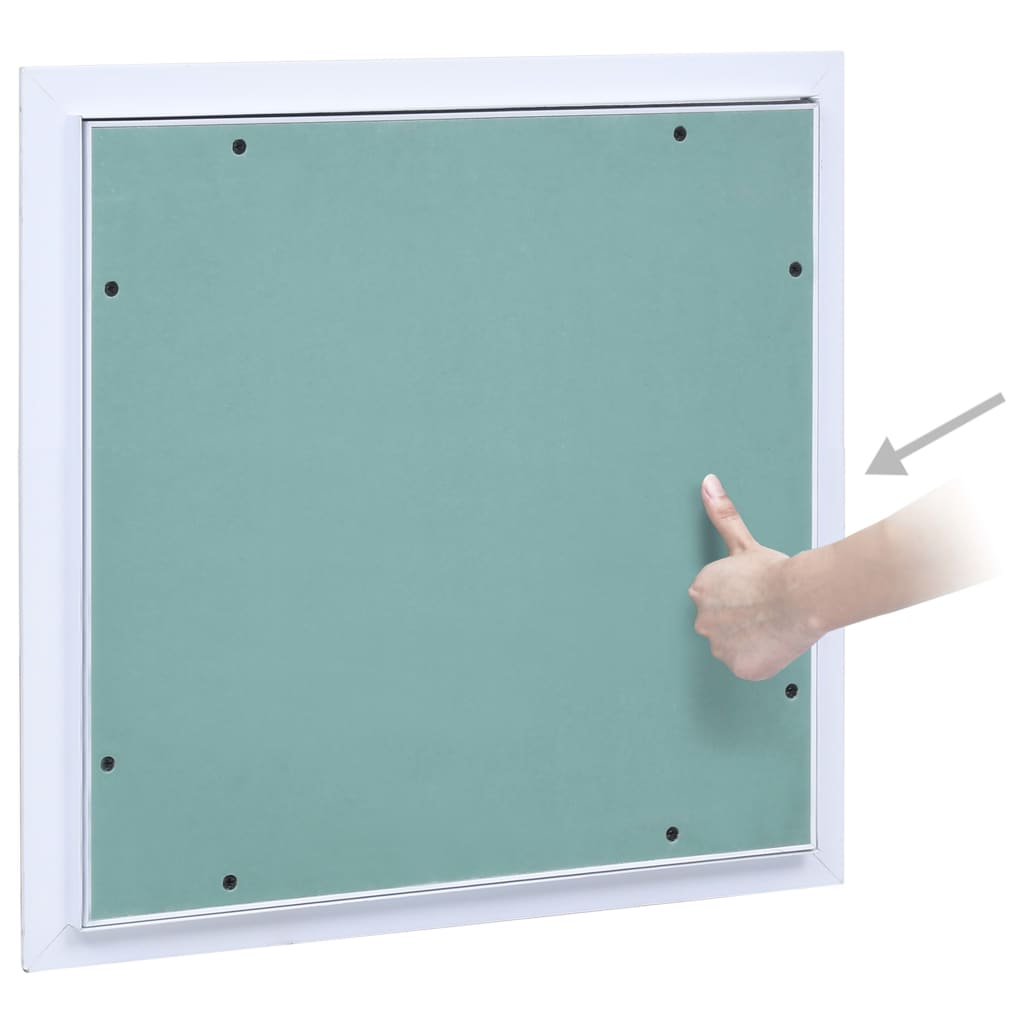 Vidaxl Panel Rewizyjny Z Aluminiową Ramą I Płytą Gipsową, 200X200 Mm