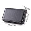 & Woman With Magnetic Buckle PU Leather Business Card Holder Card Pocket Card Case Name Card Holder