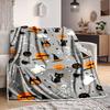 1Pc Halloween Party Decorations Blanket Soft And Comfortable Casual Warm Camping Travel Christmas Halloween Xmas Gift M924593