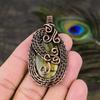Labradorite Handmade Copper Wire Wrap Jewelry Pendant 2.36 W9e96