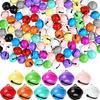 10 Pack Assorted Colors Jingle Bells Metal Craft Colored Bells for Christmas Wind Chimes Jewelry Ornaments Holiday Home Party Decoration