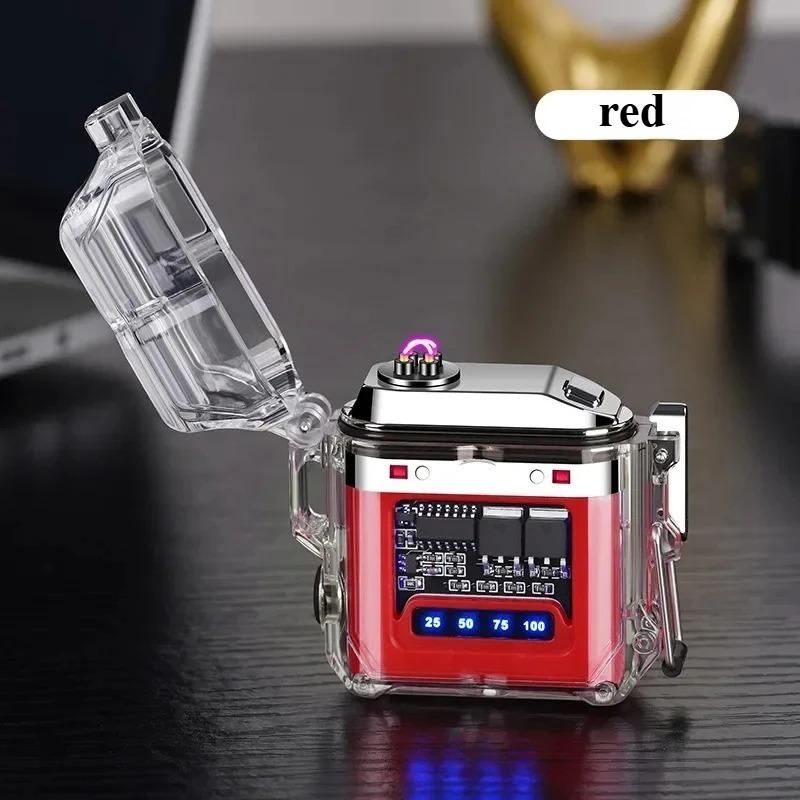 New Fashionable Household Transparent Double Arc Waterproof Convenient USB Electronic Fast Charging Illumination Plasma