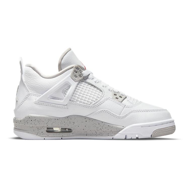 (GS) Air Jordan 4 Retro 'White Oreo' Детские DJ4699-100