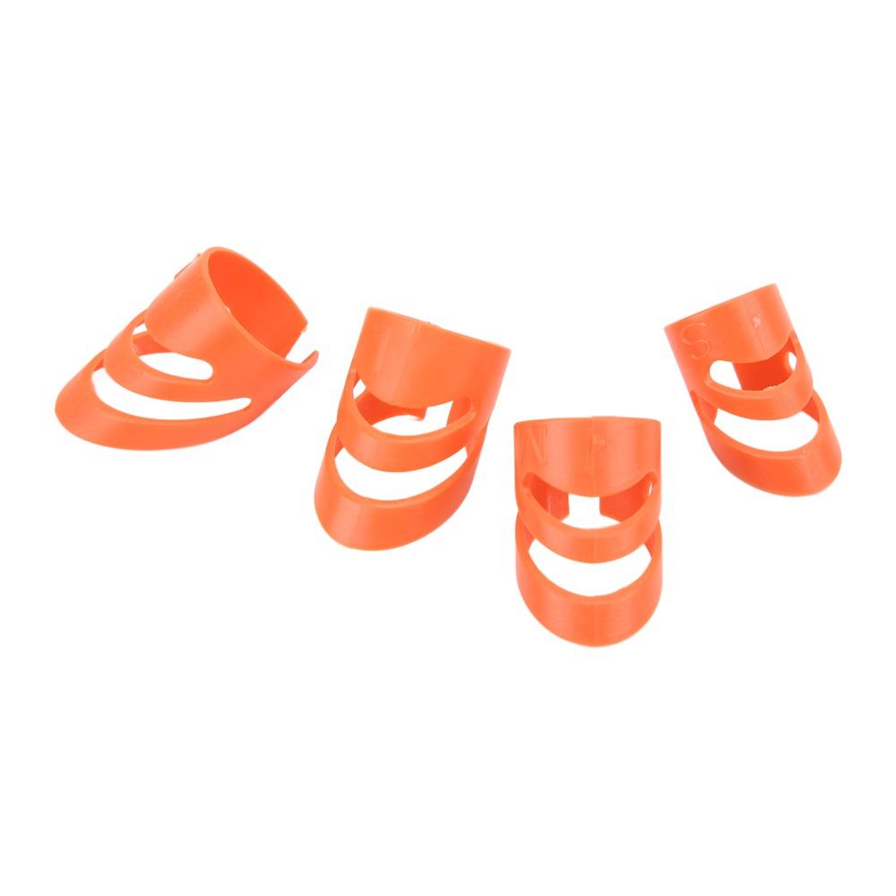 8PCS Multiple Sizes Guitar Finger Pick Adjustable Instrument Accessory Set  Stringed Instrument