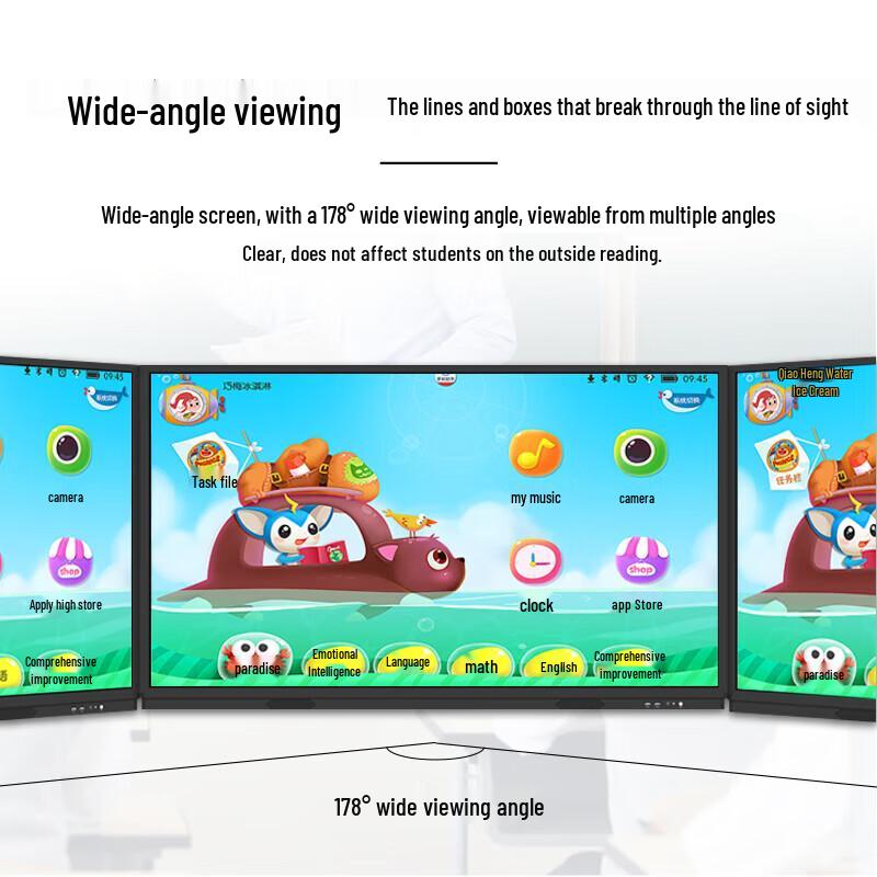 Senke Mobile Stand for Interactive Flat Panels CN plug (adapter included)
