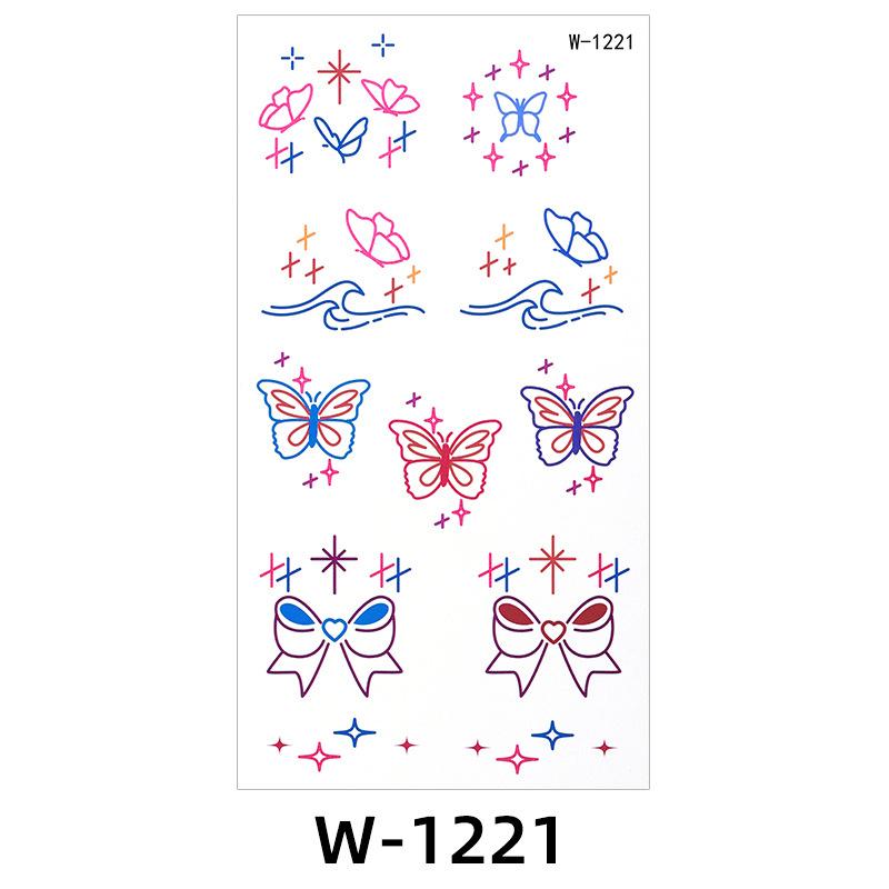 Cartoon Tattoo Sticker Waterproof Small Fresh Children Cute Tattoo Sticker Temporary Tattoo