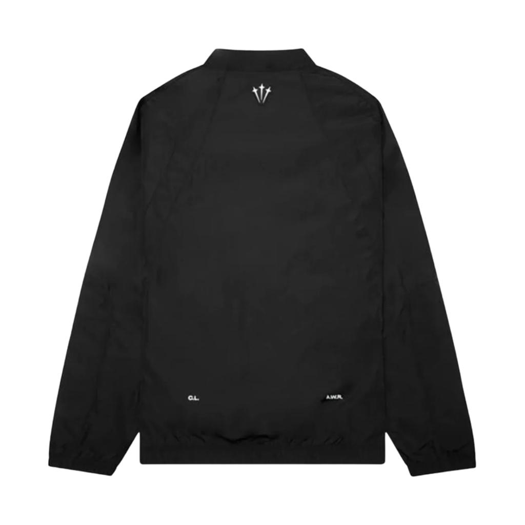 Nike X Nocta SS24 Повседневная спортивная куртка с воротником с логотипом с длинным рукавом Куртка унисекс Черный Белый FN7667-010