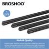 BROSHOO 1pcs 8mm/6mm Car Windscreen Wiper Blade Insert Rubber Strip (Refill) Soft 14"16"17"18"19"20"21"22"24"26"28" Accessories Wipers Blades 3