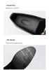 Мужские большие замшевые кожаные лоферы с острым носком - Британский стиль, Формальные/Повседневные слипоны